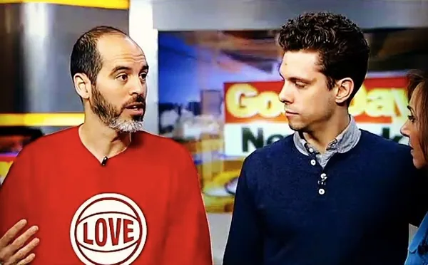 Bobbito Garcia wearing BBJ on Good Day New York