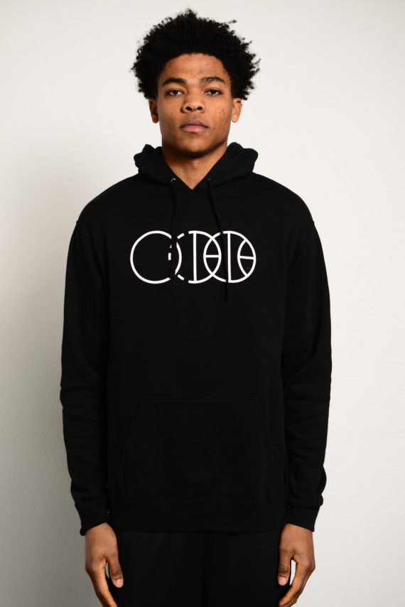 icon hoodie black