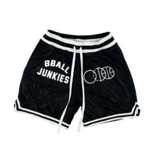 BBJ Heavyweight Reversible Shorts - Black/White