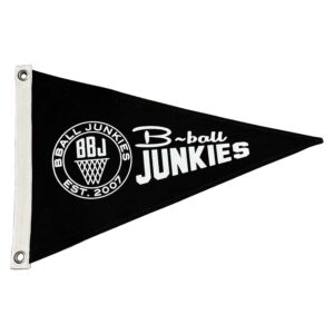 BBJ Canvas Pennant - Black